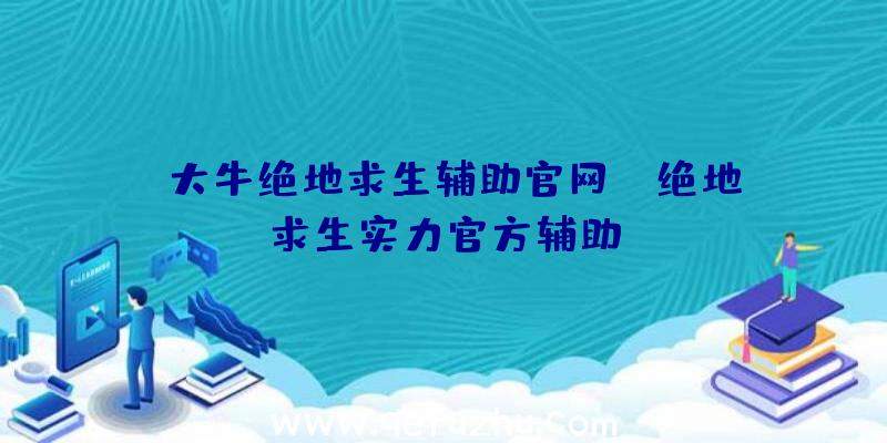 「大牛绝地求生辅助官网」|绝地求生实力官方辅助